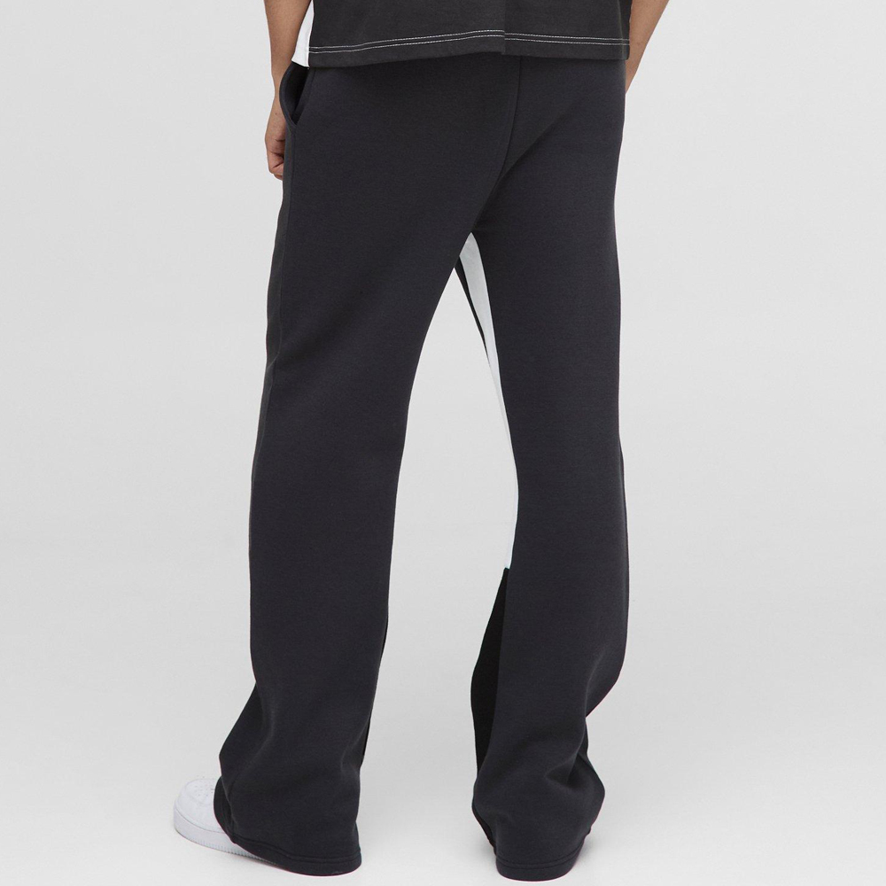 Wide Leg Worldwide Embroidered Joggers - Image 2