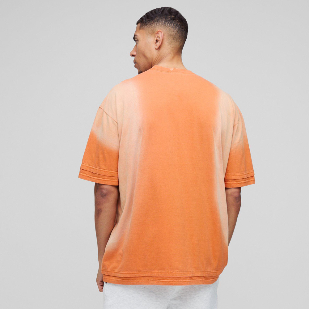 Oversized Washed Dove Graphic T-Shirt - Image 2