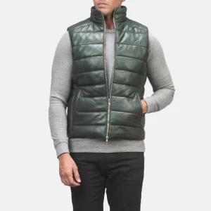 Men Leather Vest