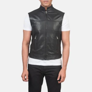 Men Leather Vest