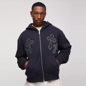 Oversized Link Park Washed License Hoodie