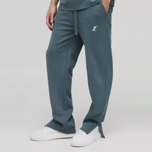 Extreme Wide Leg Man Colour Block Joggers