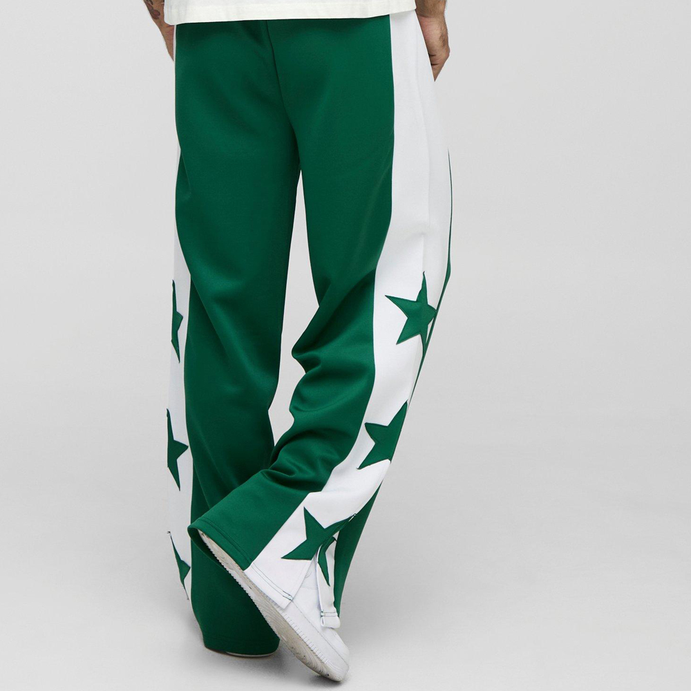 Relaxed Edizione Heavyweight Pintuck Split Hem Joggers - Image 2